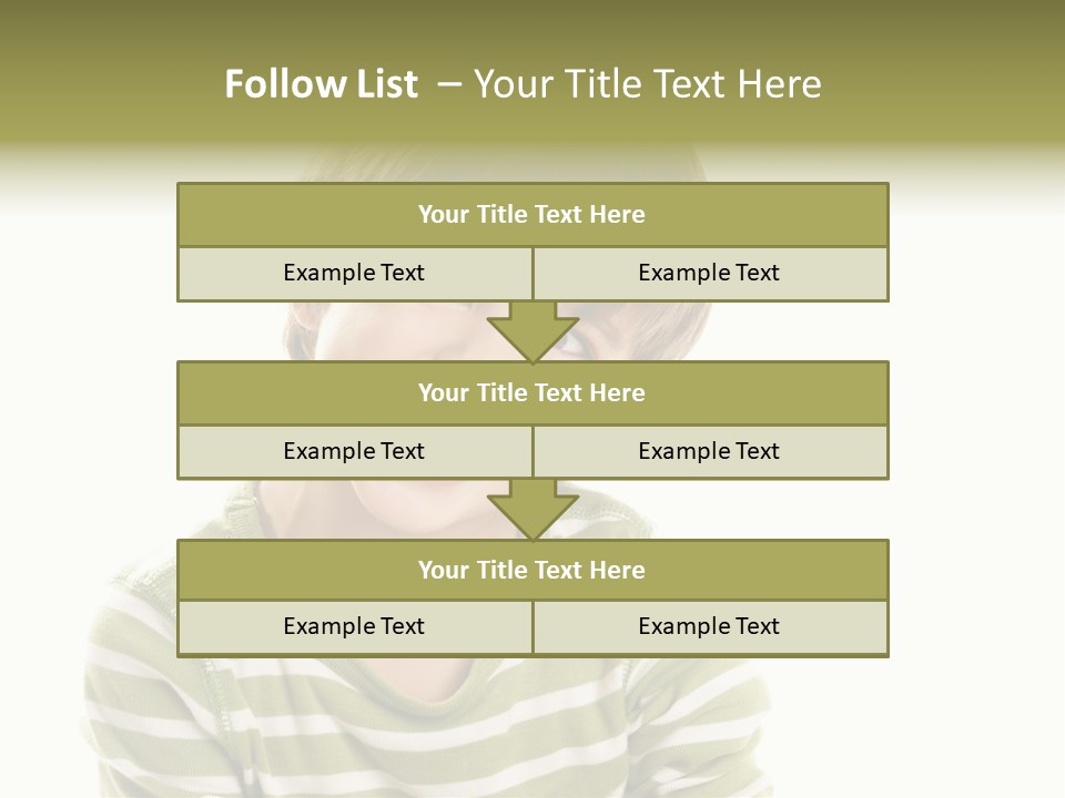 Sensual Red Hair PowerPoint Template