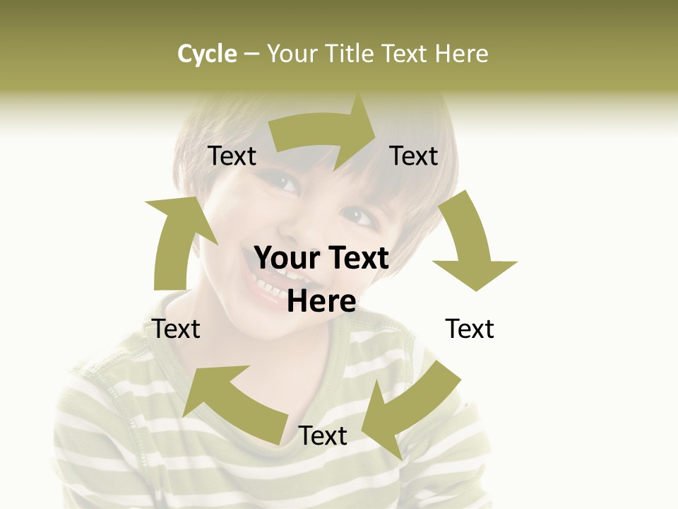 Sensual Red Hair PowerPoint Template