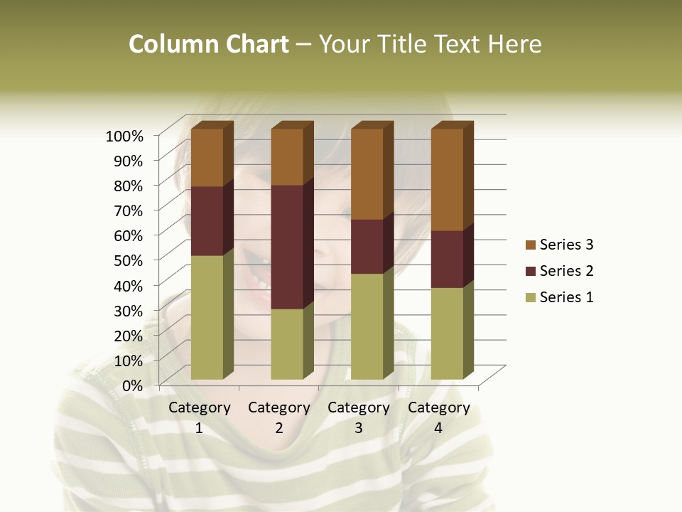 Sensual Red Hair PowerPoint Template