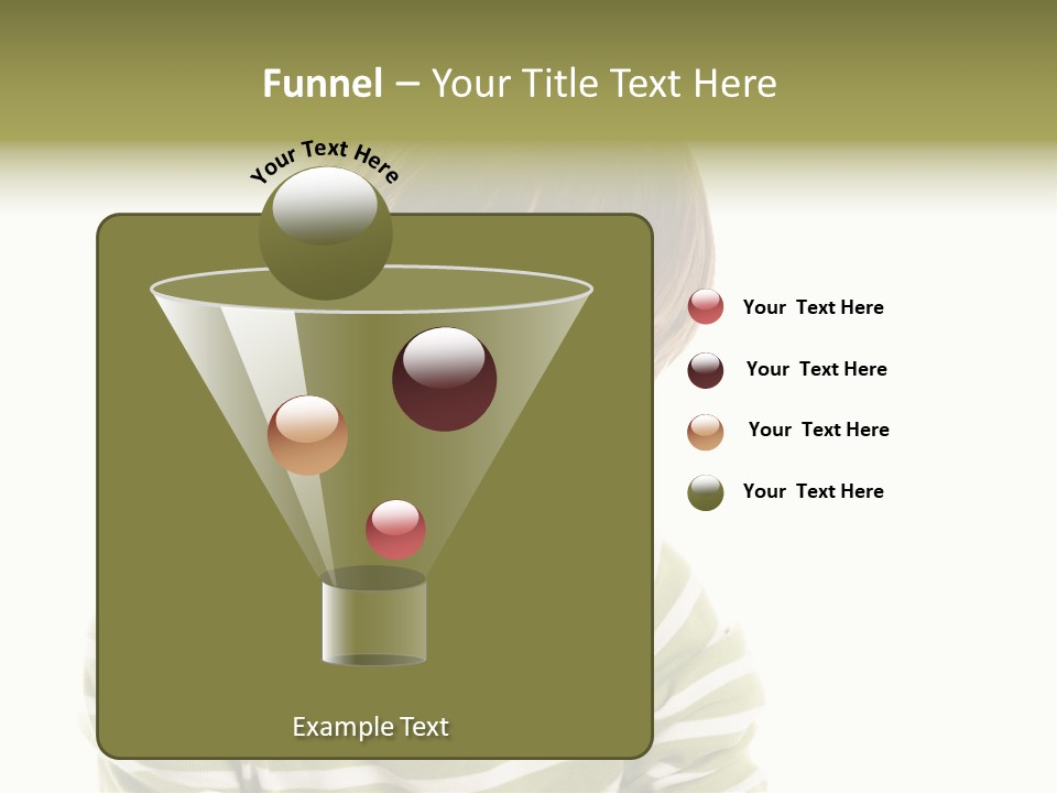 Sensual Red Hair PowerPoint Template