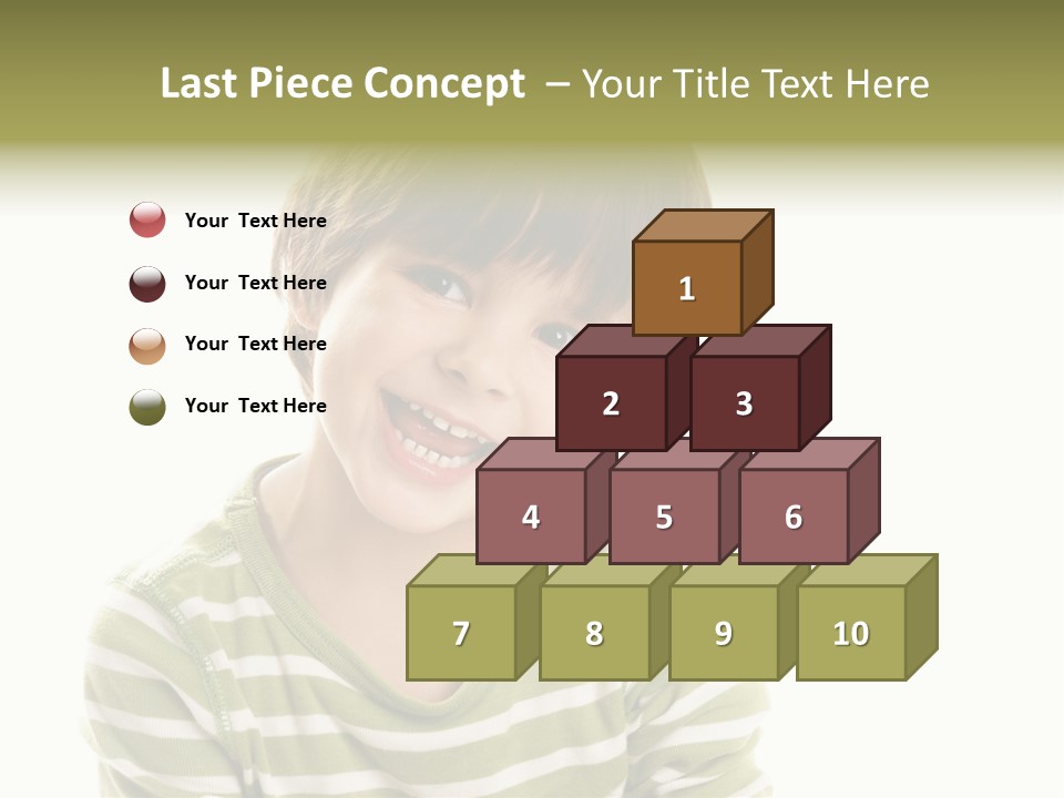 Sensual Red Hair PowerPoint Template