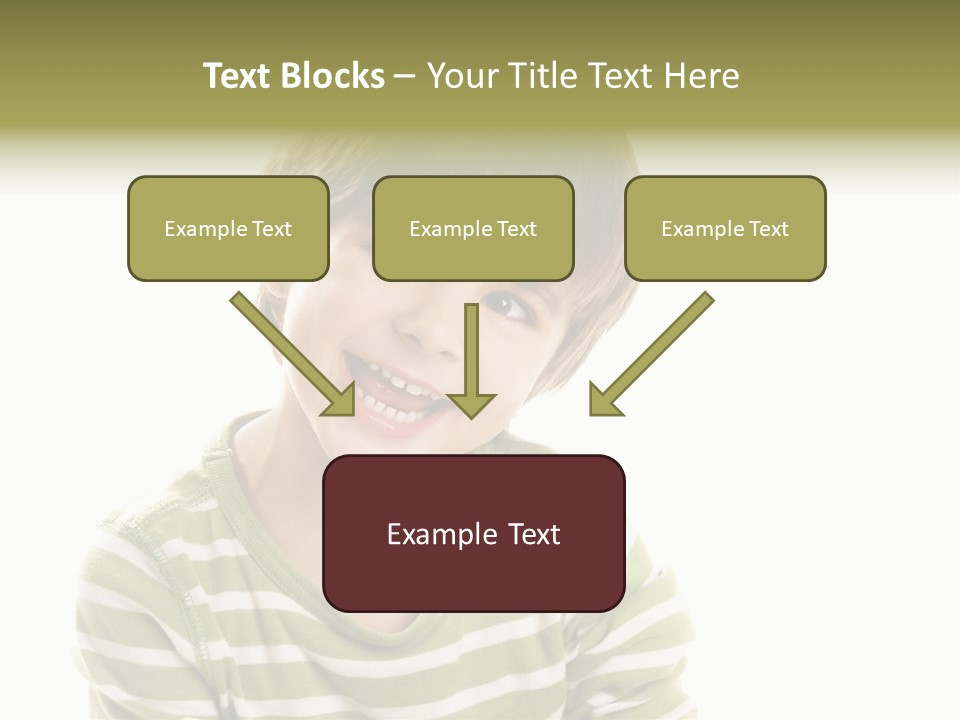 Sensual Red Hair PowerPoint Template