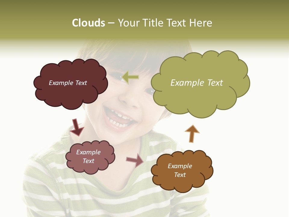 Sensual Red Hair PowerPoint Template