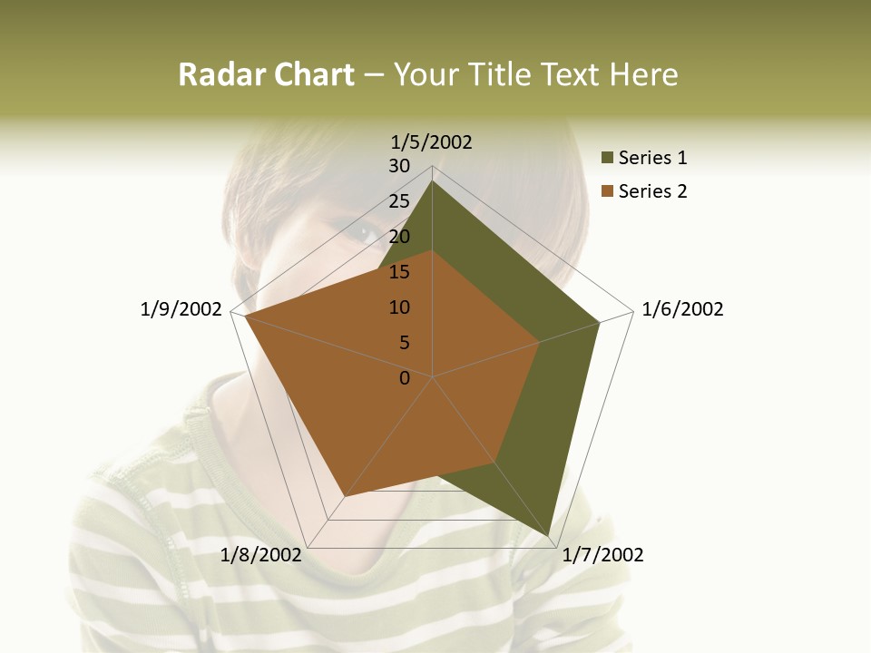 Sensual Red Hair PowerPoint Template