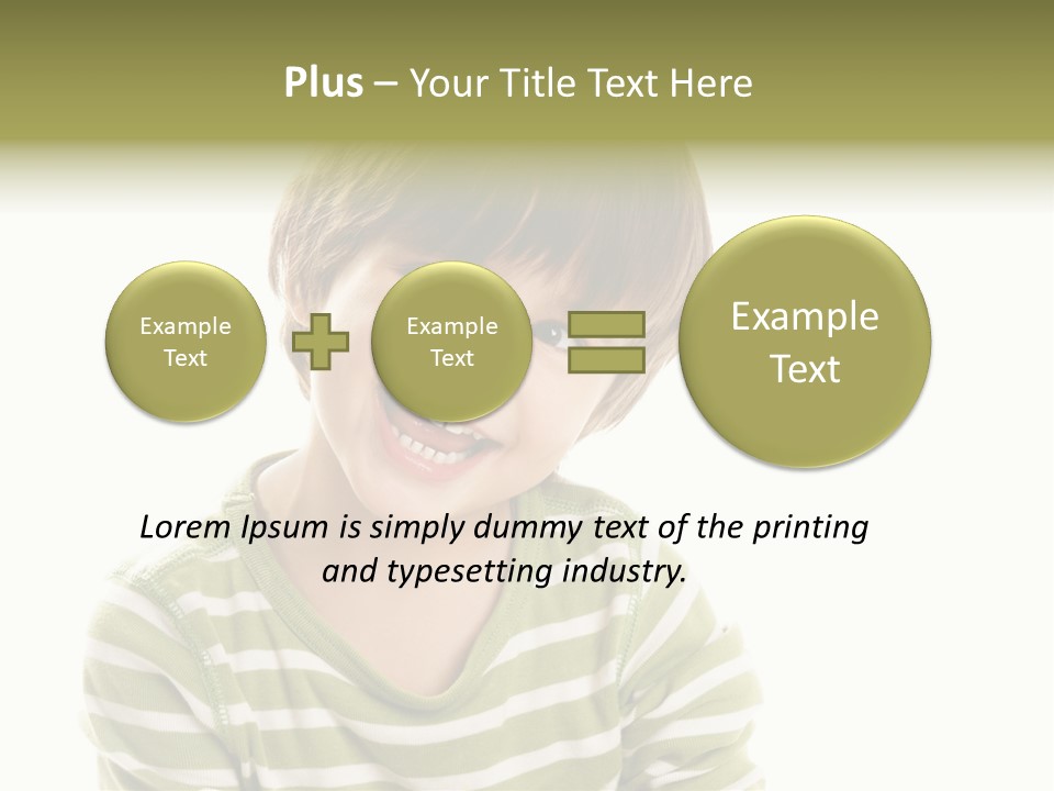 Sensual Red Hair PowerPoint Template