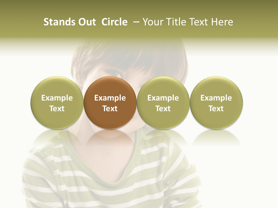 Sensual Red Hair PowerPoint Template