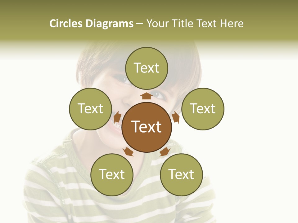 Sensual Red Hair PowerPoint Template