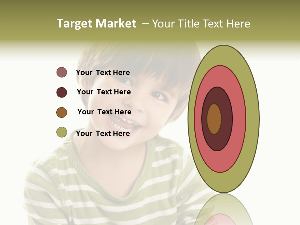 Sensual Red Hair PowerPoint Template