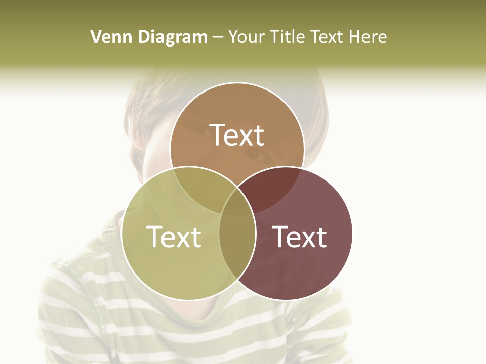 Sensual Red Hair PowerPoint Template