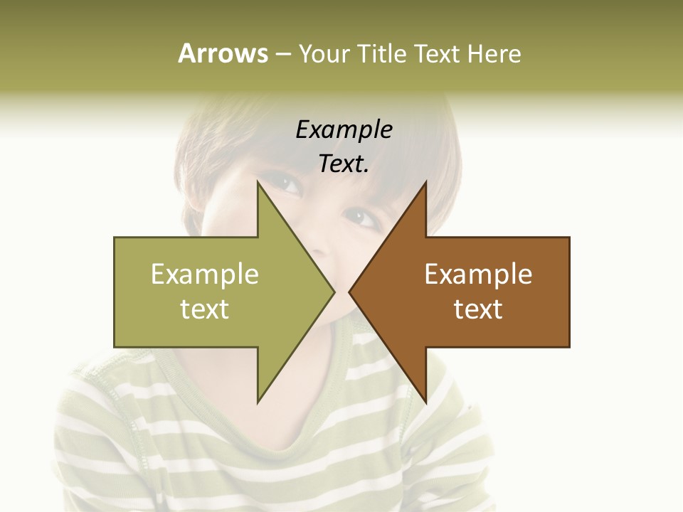 Sensual Red Hair PowerPoint Template