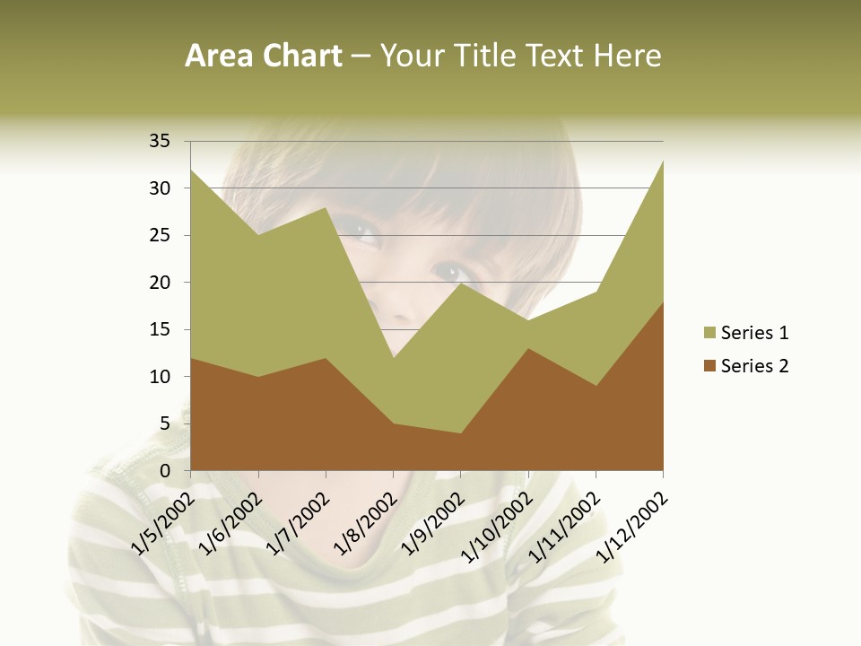 Sensual Red Hair PowerPoint Template