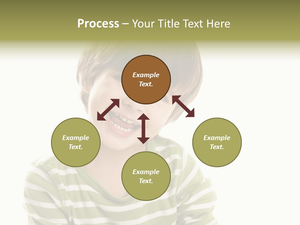 Sensual Red Hair PowerPoint Template