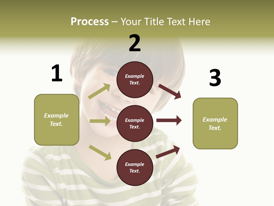 Sensual Red Hair PowerPoint Template