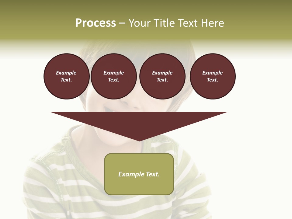 Sensual Red Hair PowerPoint Template