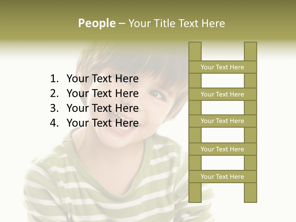 Sensual Red Hair PowerPoint Template