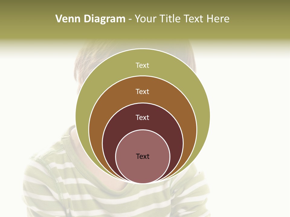 Sensual Red Hair PowerPoint Template