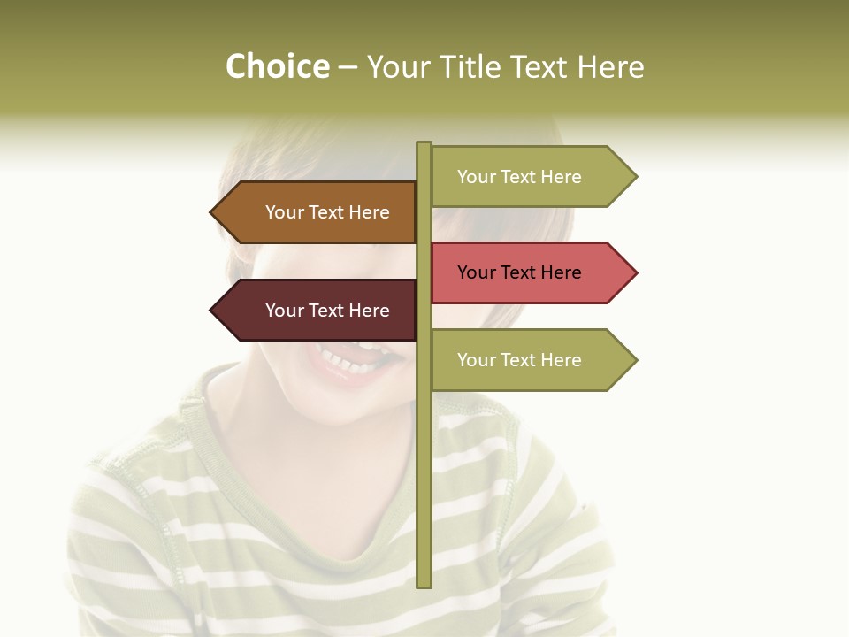 Sensual Red Hair PowerPoint Template