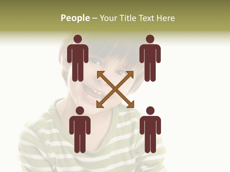 Sensual Red Hair PowerPoint Template