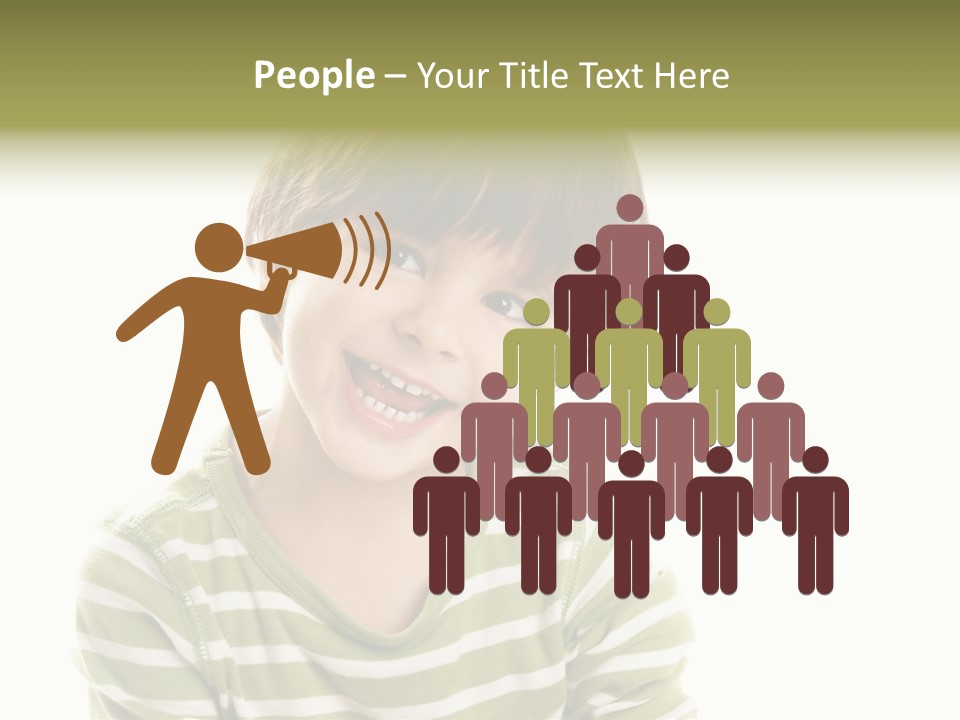 Sensual Red Hair PowerPoint Template