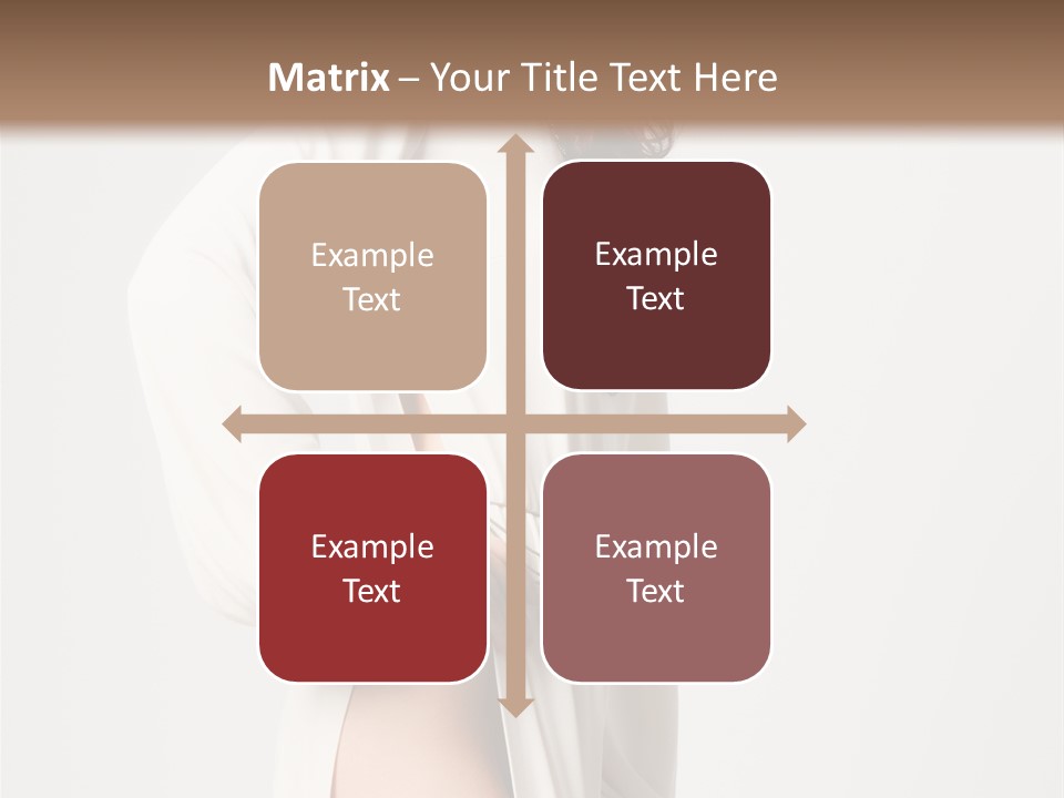 Sensual Red Hair PowerPoint Template