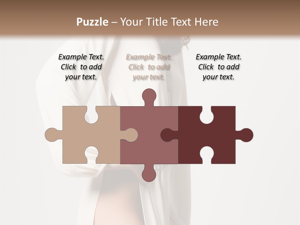 Sensual Red Hair PowerPoint Template