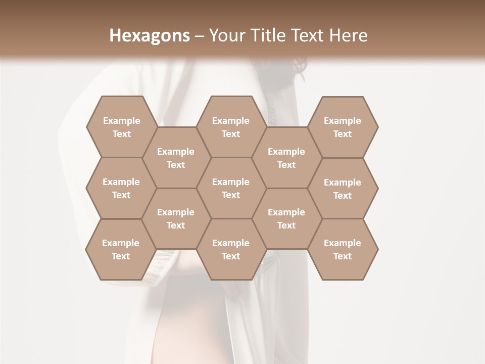 Sensual Red Hair PowerPoint Template