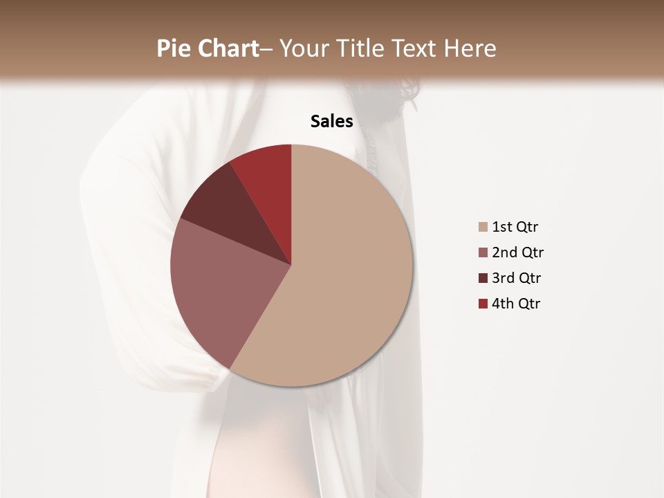 Sensual Red Hair PowerPoint Template