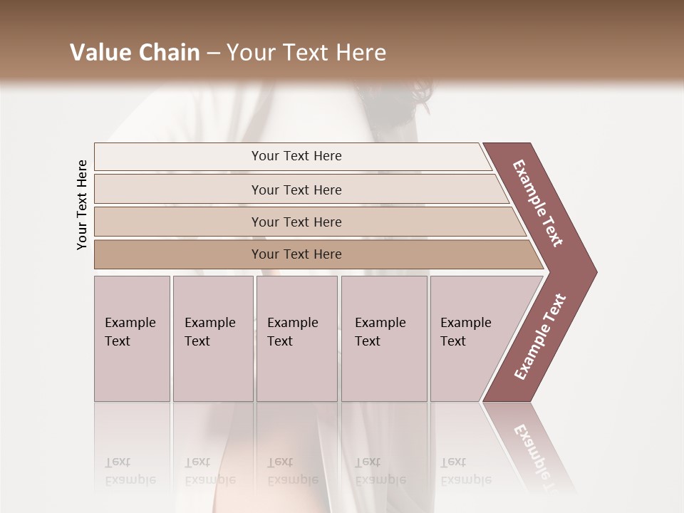 Sensual Red Hair PowerPoint Template