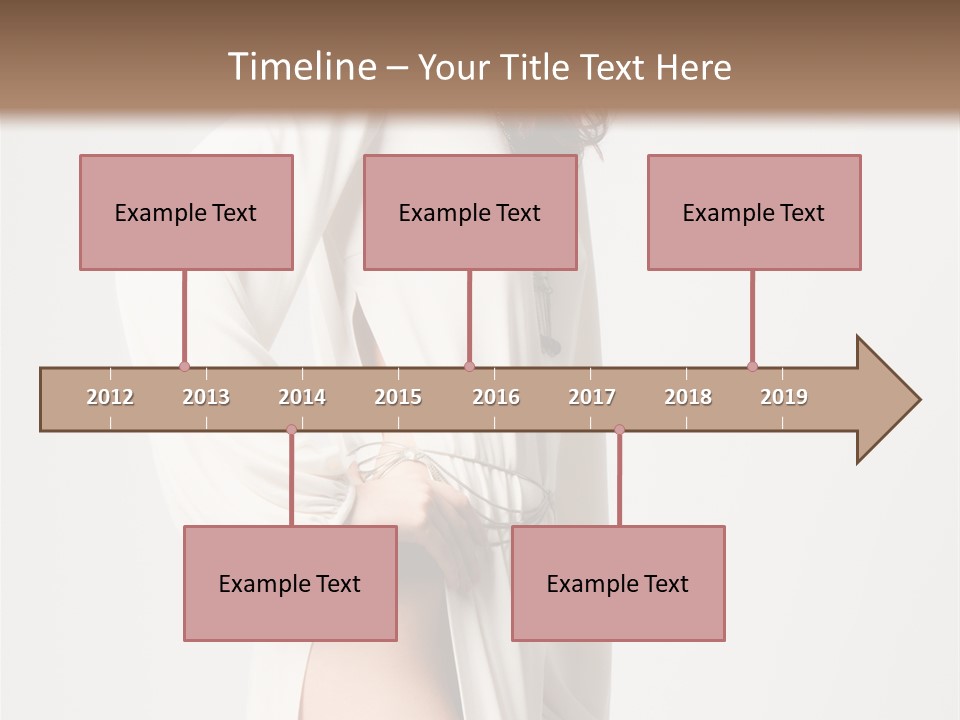 Sensual Red Hair PowerPoint Template