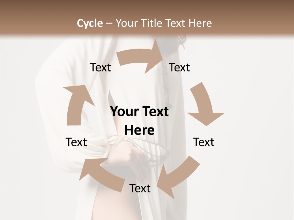 Sensual Red Hair PowerPoint Template