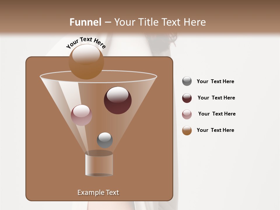 Sensual Red Hair PowerPoint Template