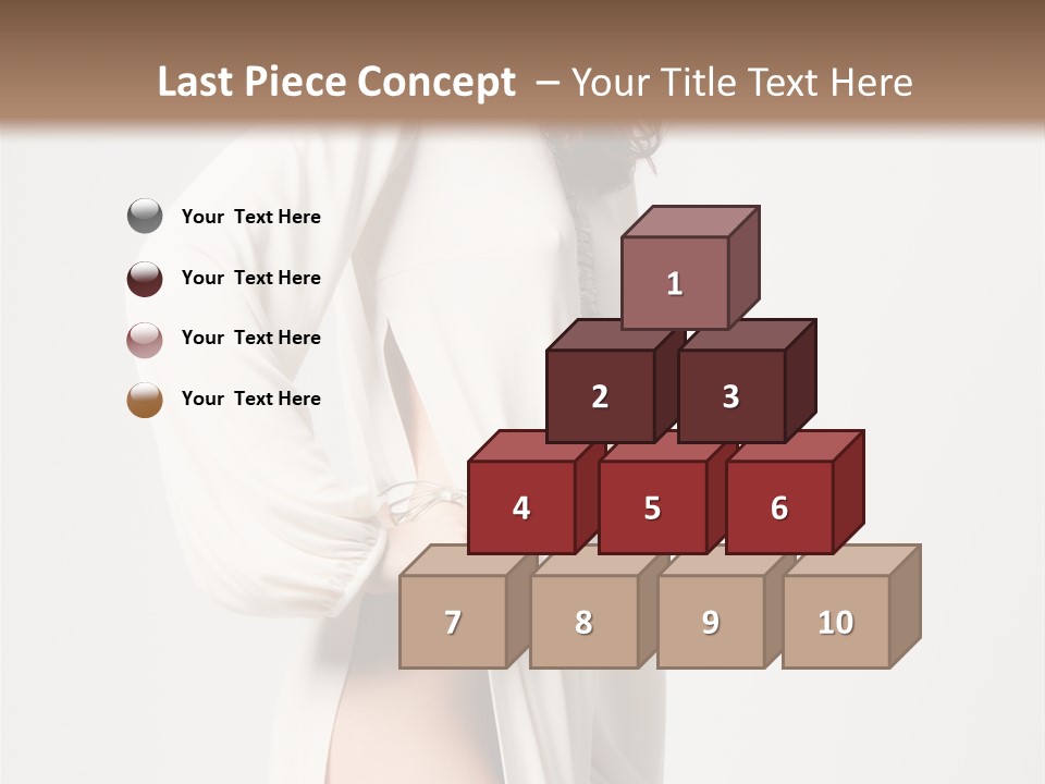 Sensual Red Hair PowerPoint Template