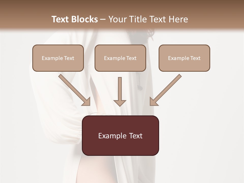 Sensual Red Hair PowerPoint Template