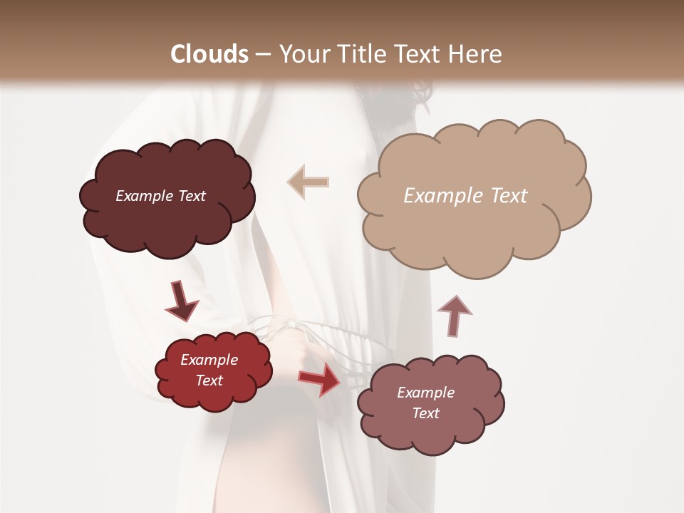 Sensual Red Hair PowerPoint Template