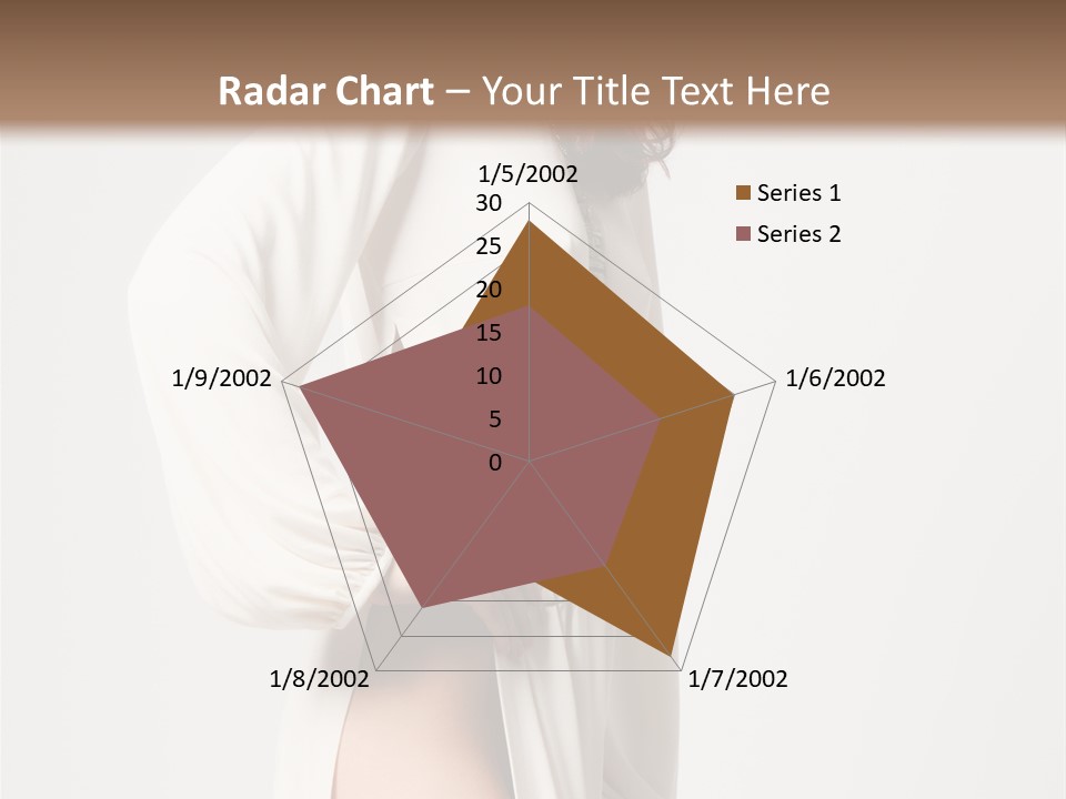 Sensual Red Hair PowerPoint Template