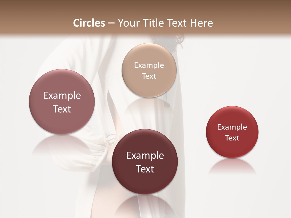 Sensual Red Hair PowerPoint Template