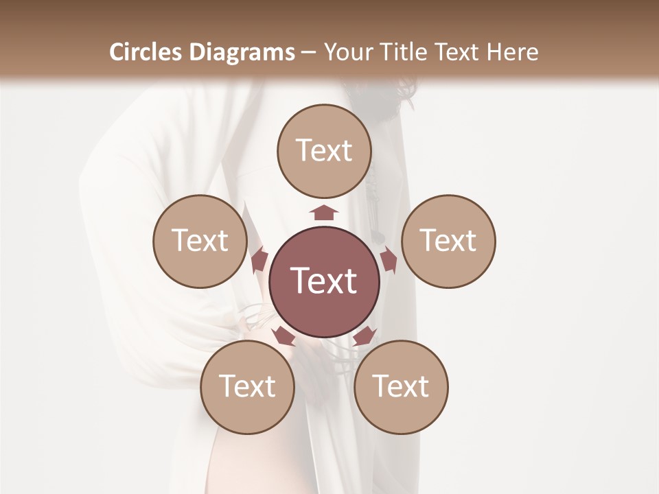 Sensual Red Hair PowerPoint Template