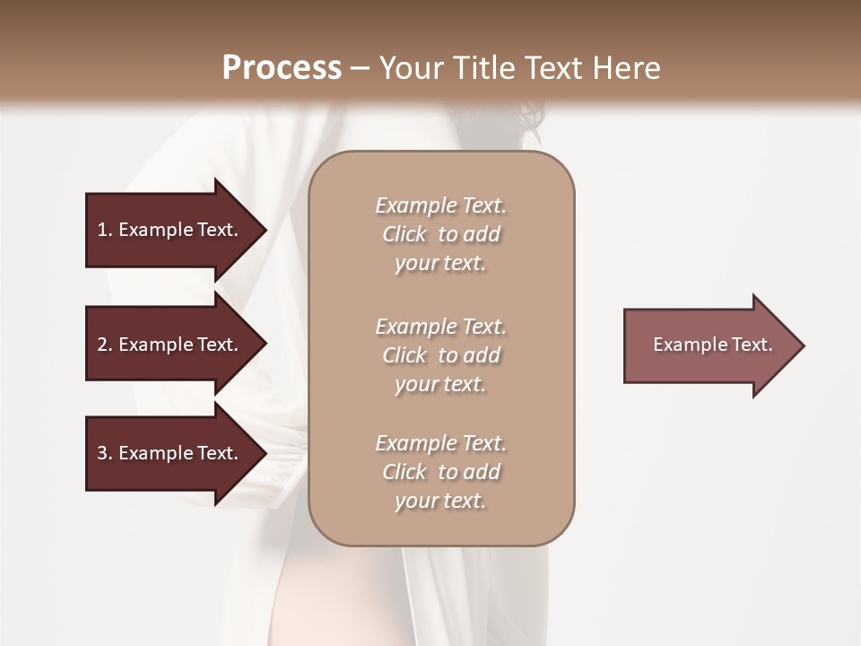 Sensual Red Hair PowerPoint Template