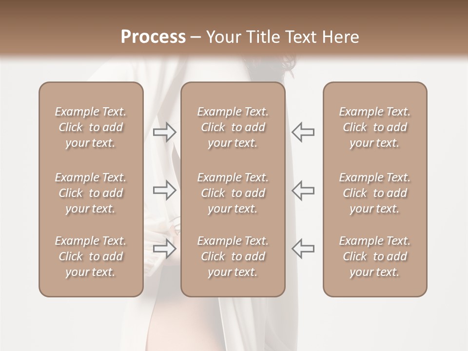 Sensual Red Hair PowerPoint Template