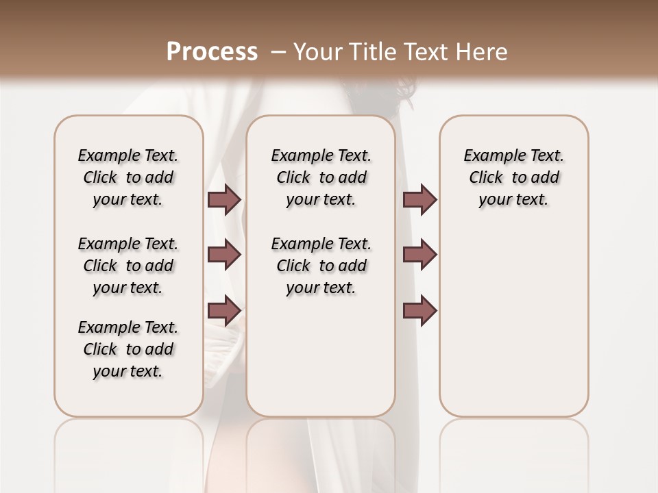 Sensual Red Hair PowerPoint Template