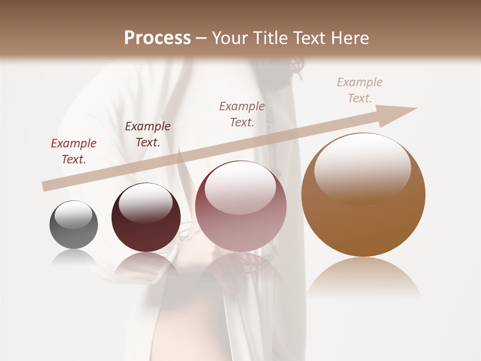 Sensual Red Hair PowerPoint Template