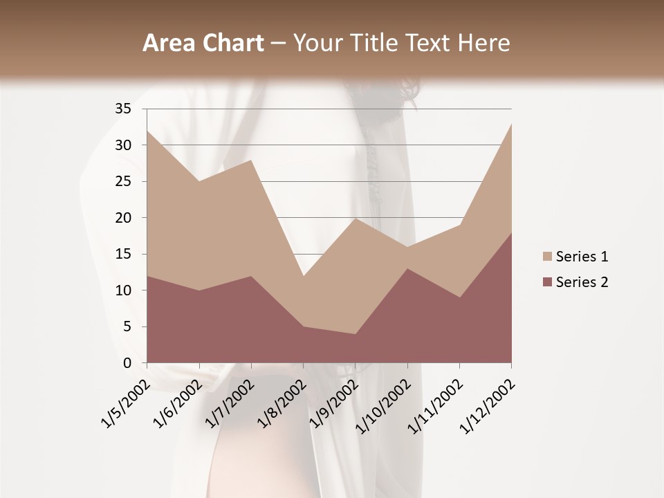 Sensual Red Hair PowerPoint Template