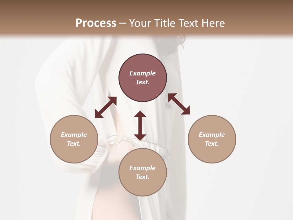 Sensual Red Hair PowerPoint Template