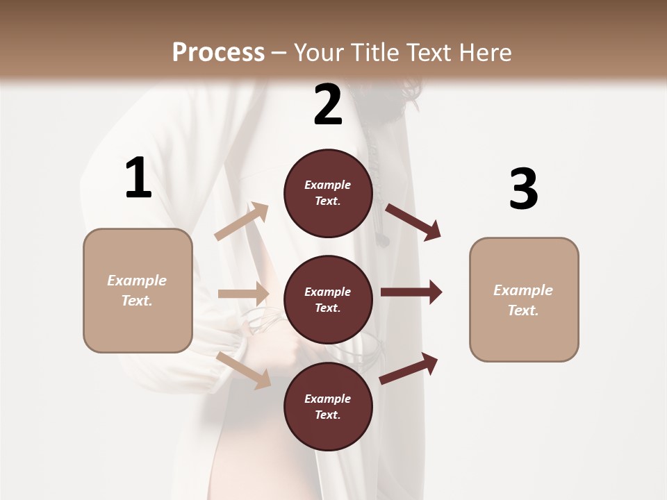 Sensual Red Hair PowerPoint Template