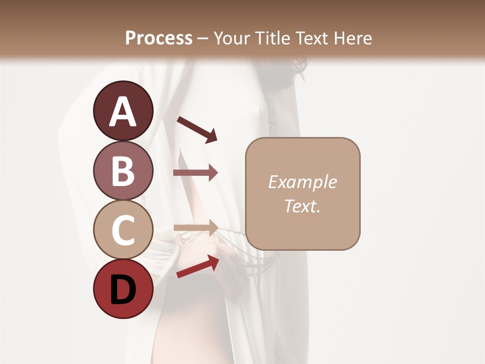 Sensual Red Hair PowerPoint Template