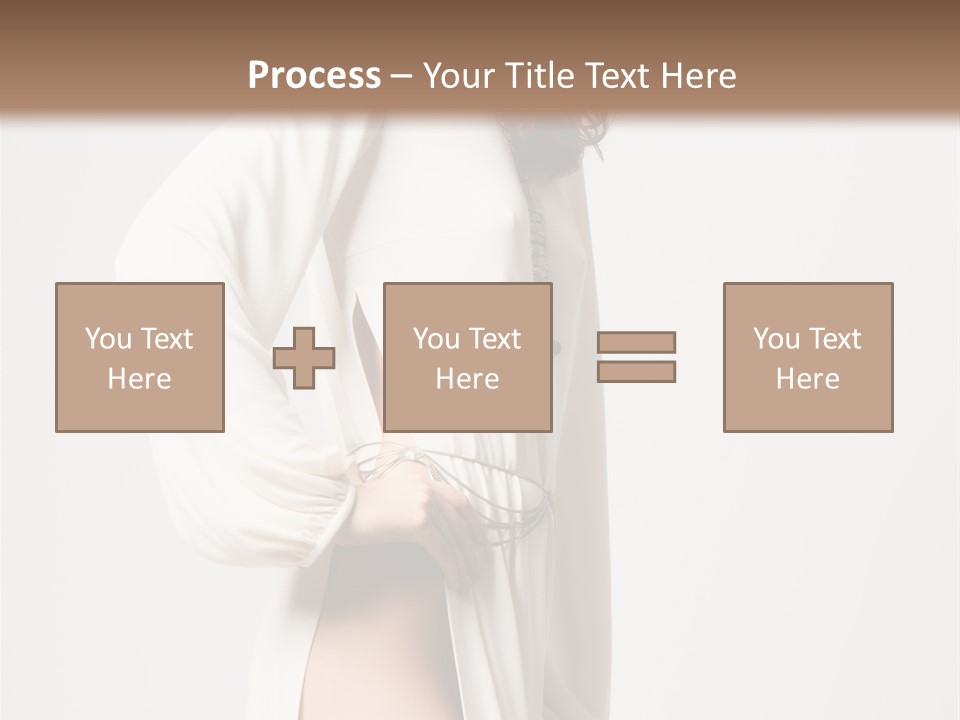 Sensual Red Hair PowerPoint Template