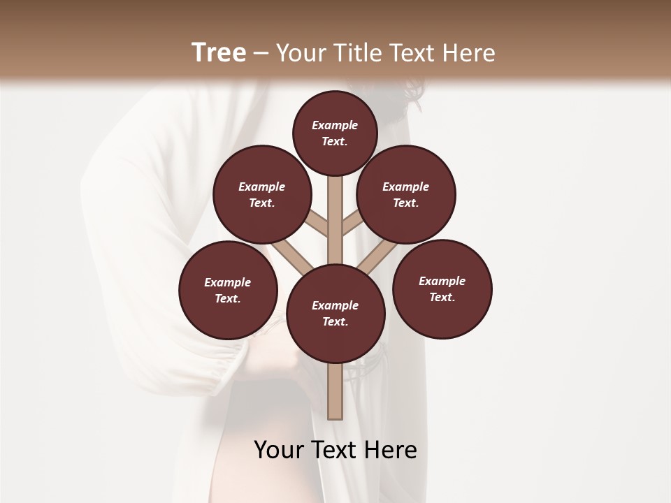 Sensual Red Hair PowerPoint Template