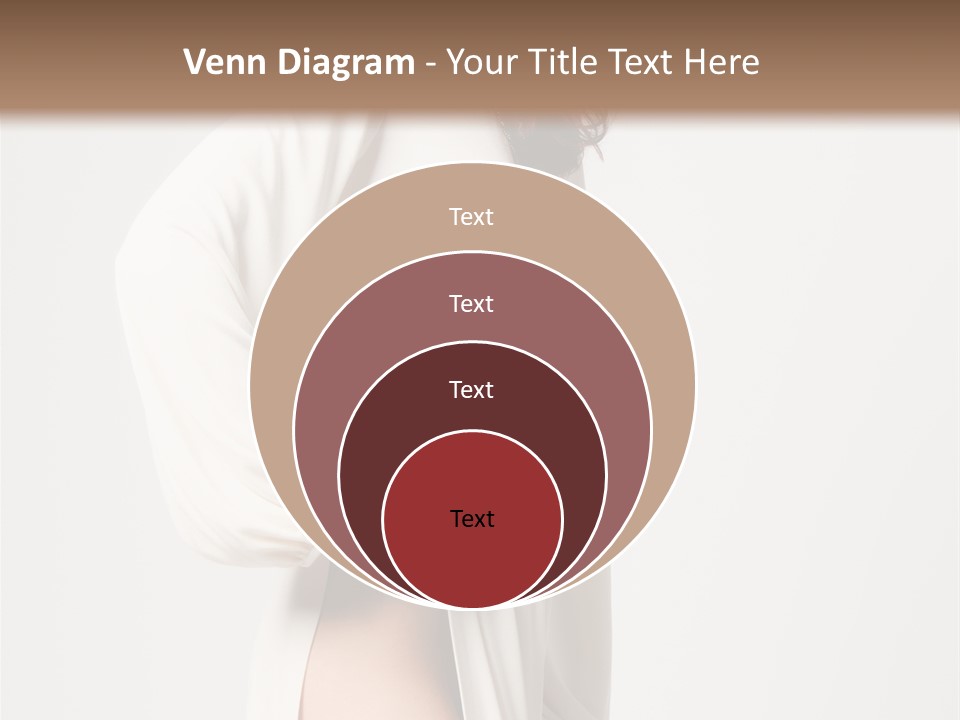 Sensual Red Hair PowerPoint Template