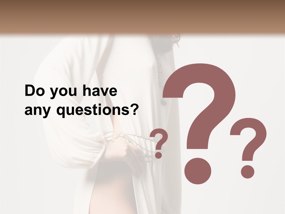 Sensual Red Hair PowerPoint Template