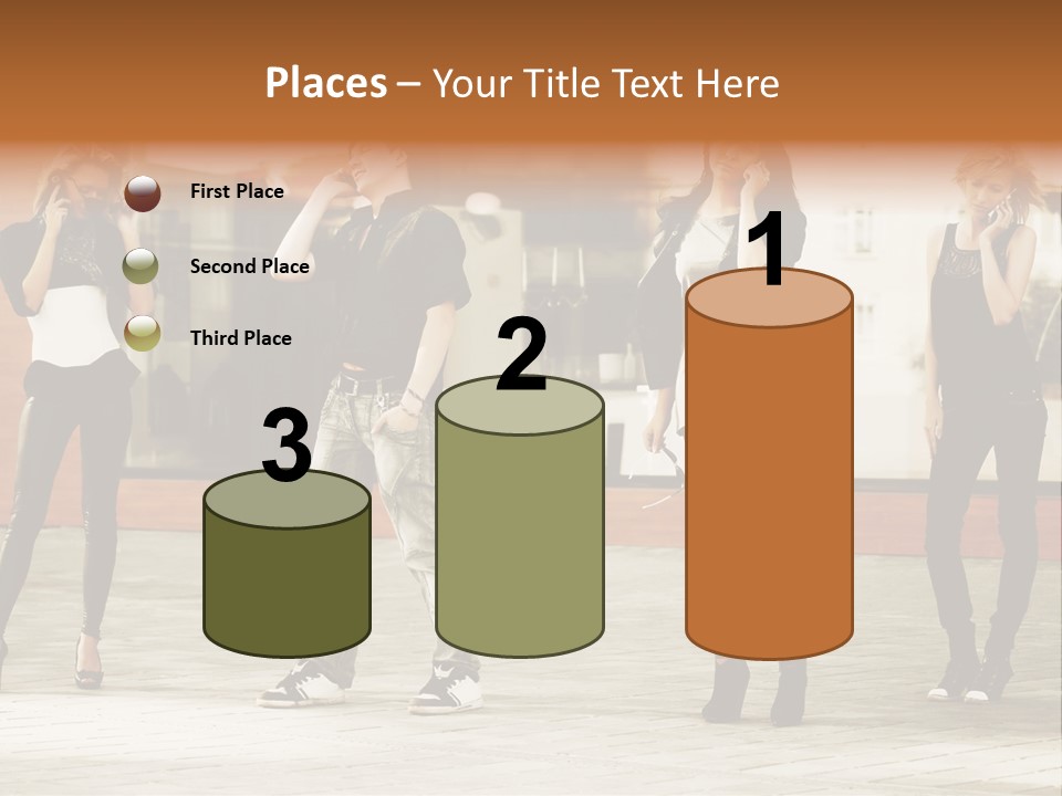 People Calling PowerPoint Template